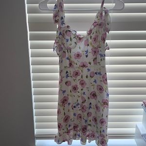 Forever21 Lilac Floral Dress
